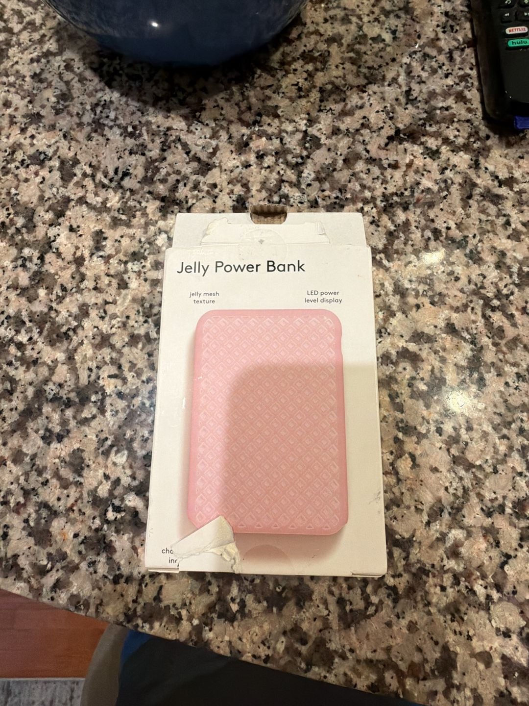 Heyday 5000 mAh Jelly Power Bank Pink 1