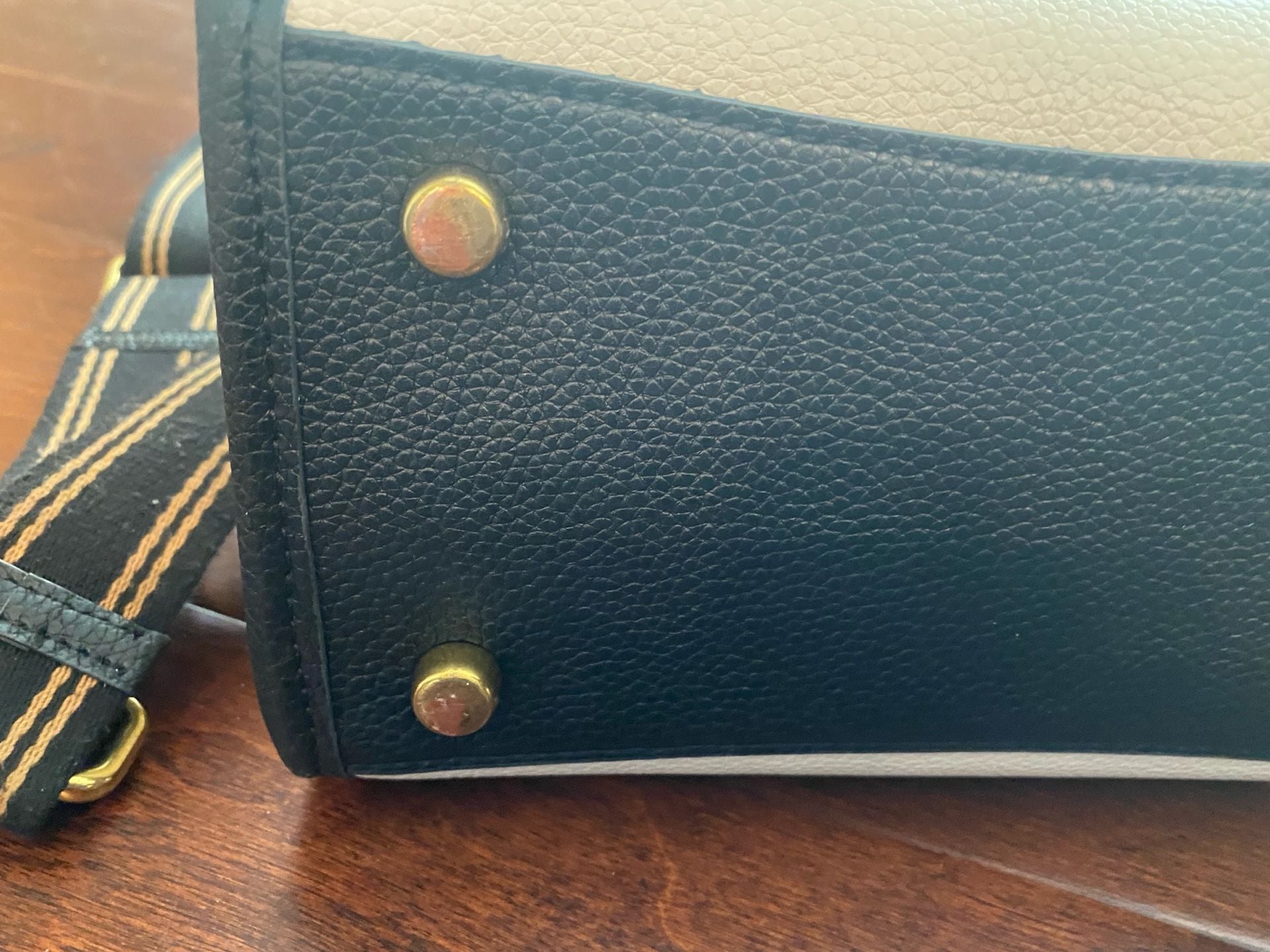 Coach Field Tote 30 Colorblock with Coach Badge Crossbody Bag 4
