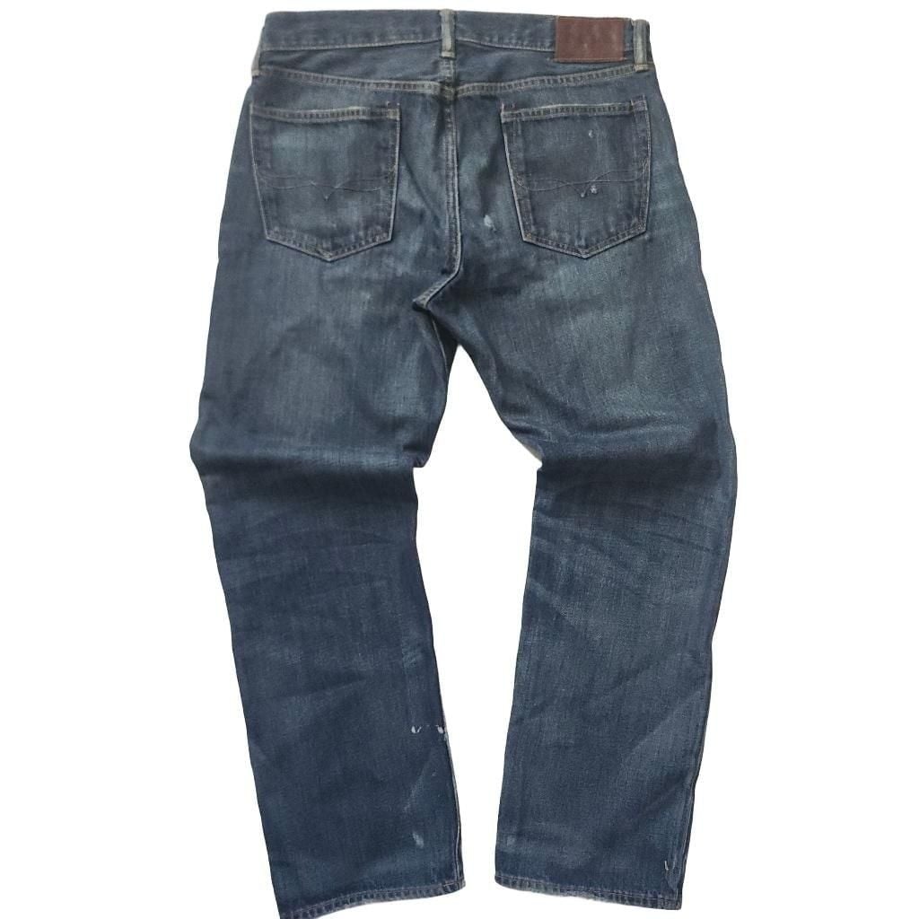 Polo Ralph Lauren Denim Jeans Size 34x30 Blue Cotton Distressed 8
