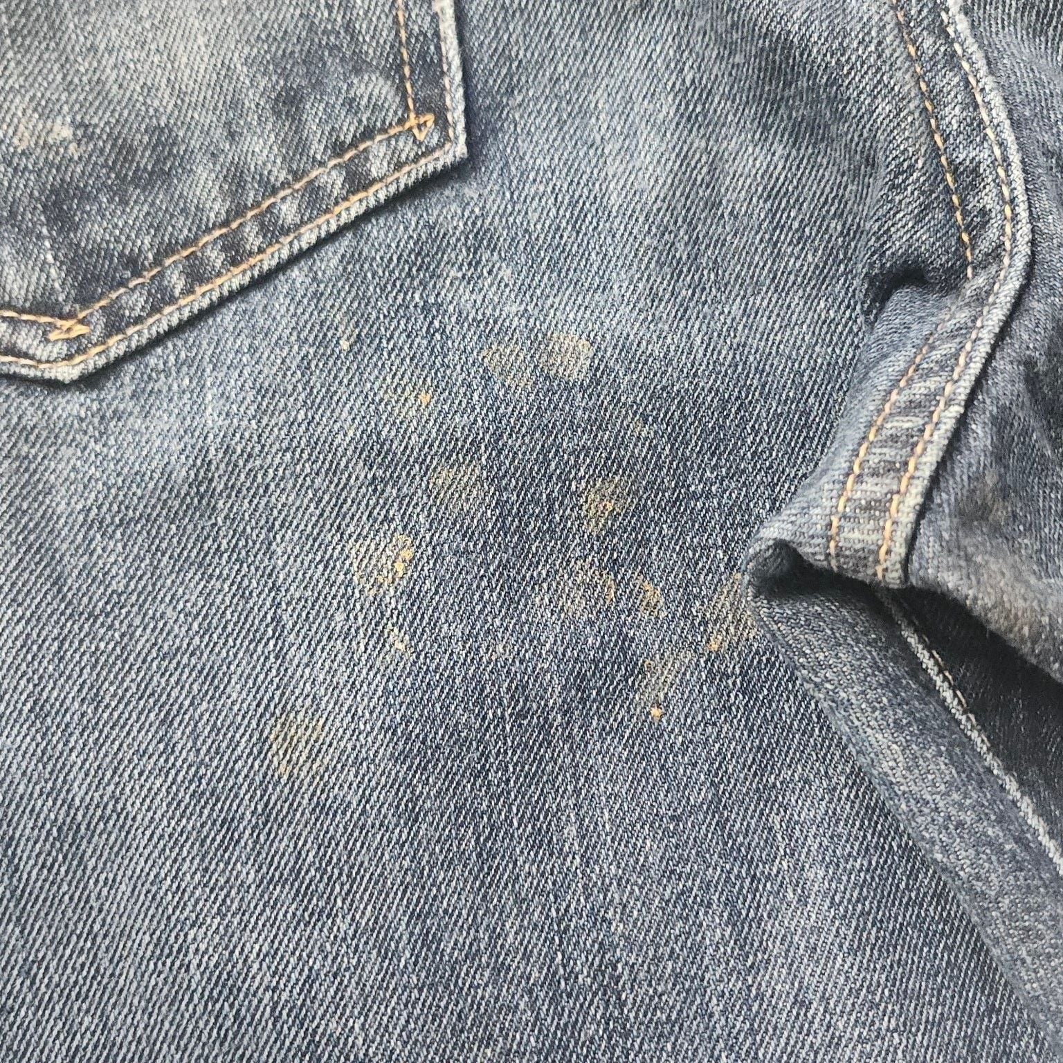 Polo Ralph Lauren Denim Jeans Size 34x30 Blue Cotton Distressed 12