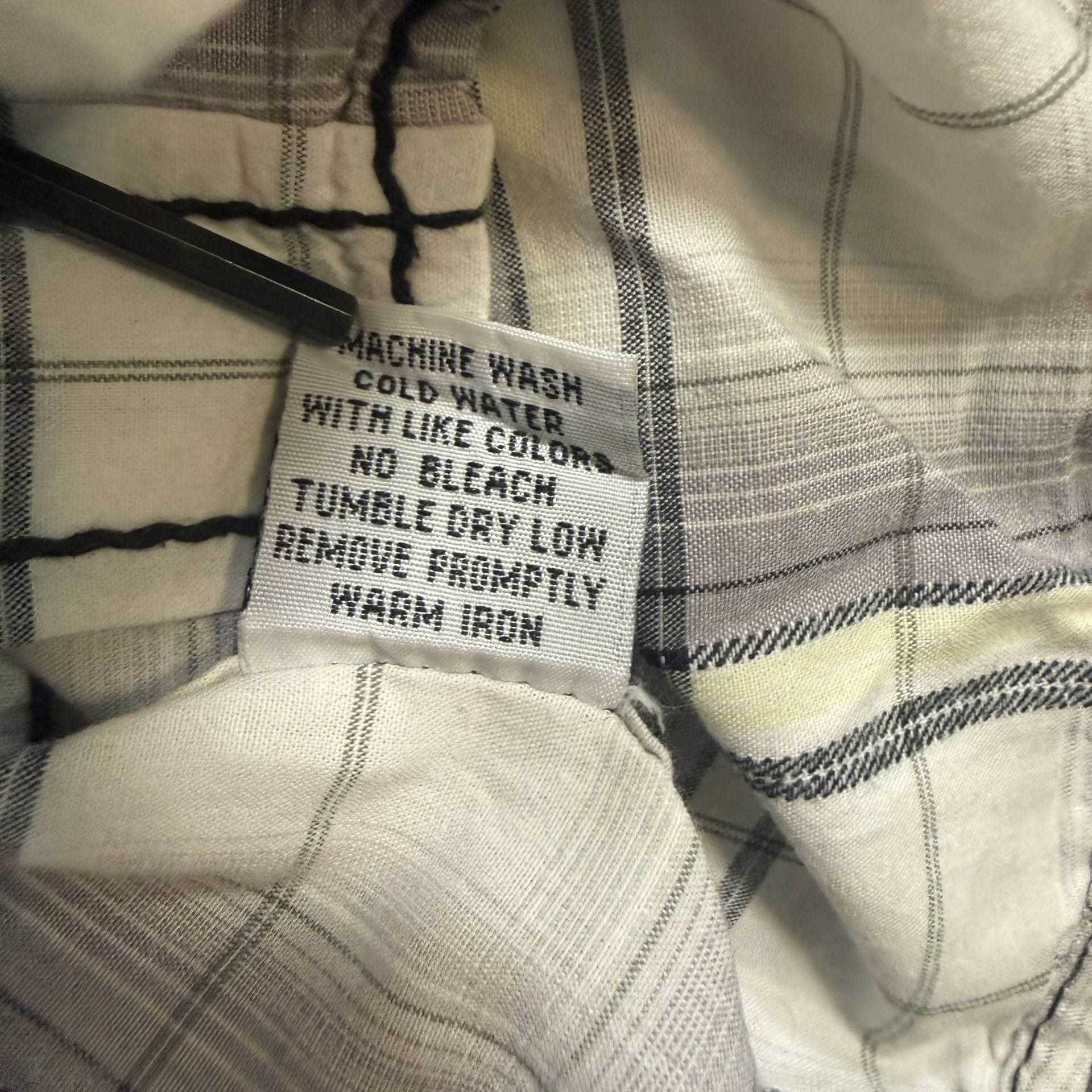 Buckle Black Label No 048 Men’s XL Plaid Western Shirt Embroidered Y2K 7