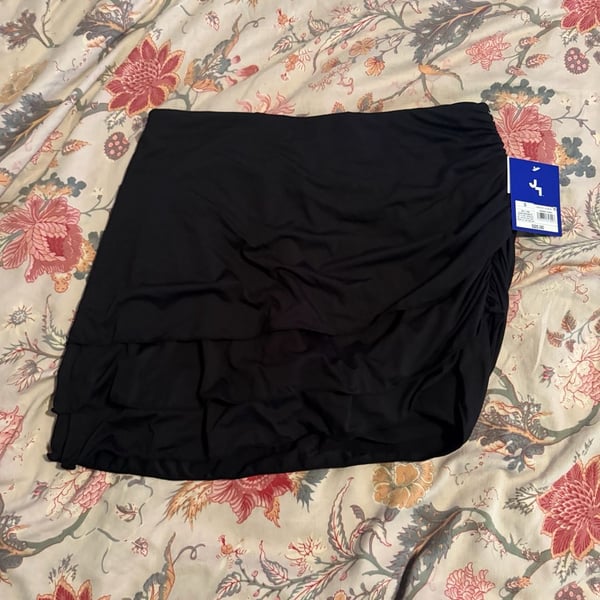 JoyLab High-Rise Skort Size S Black Onyx