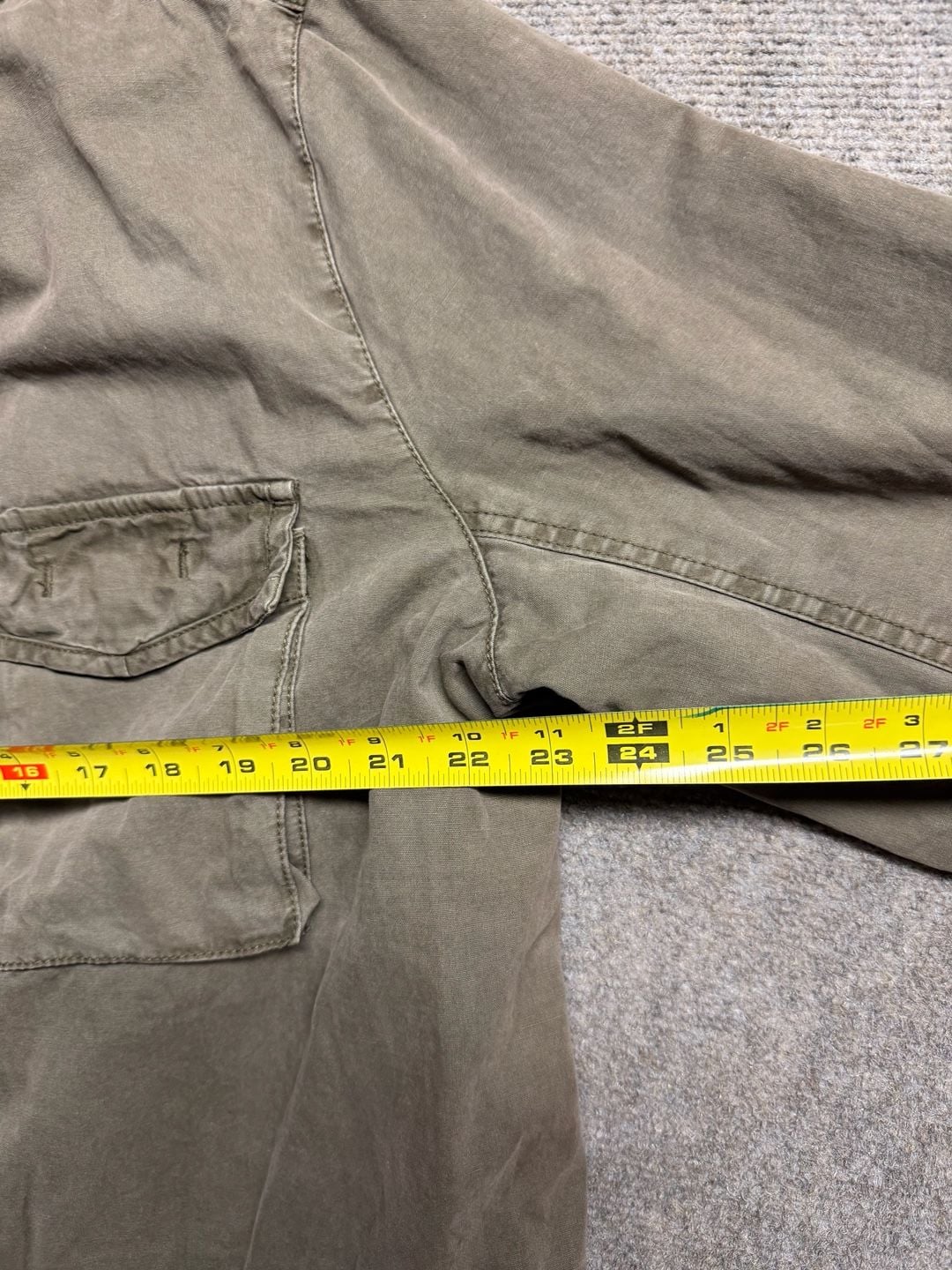 Green American eagle jacket 7