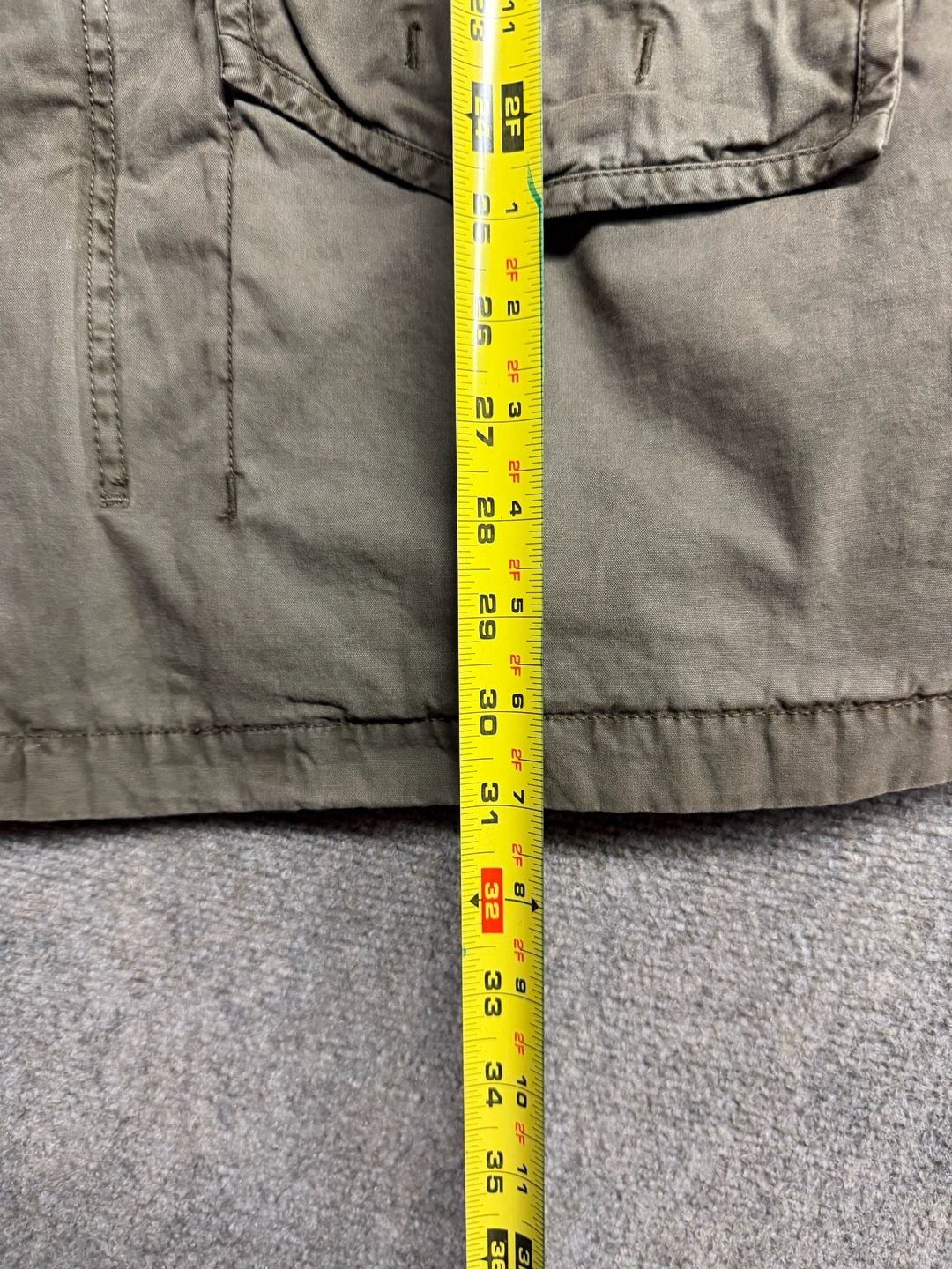 Green American eagle jacket 8