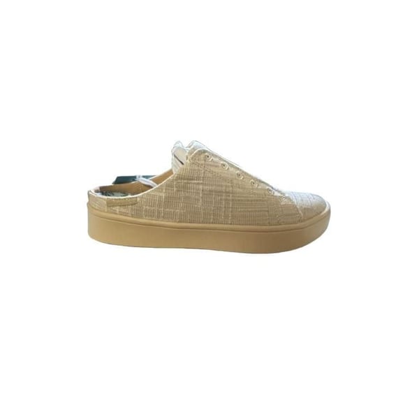 Revitalign Harmony Petal Size 6B Tan Woven Sneaker Mules