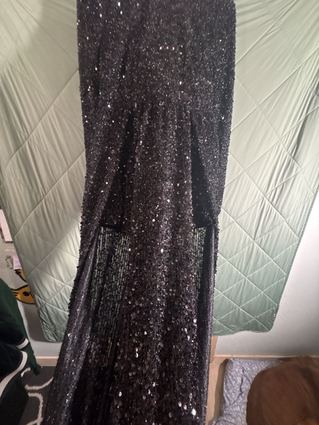 Faeriesty Sequin Maxi double slit , Dress Size XL 7