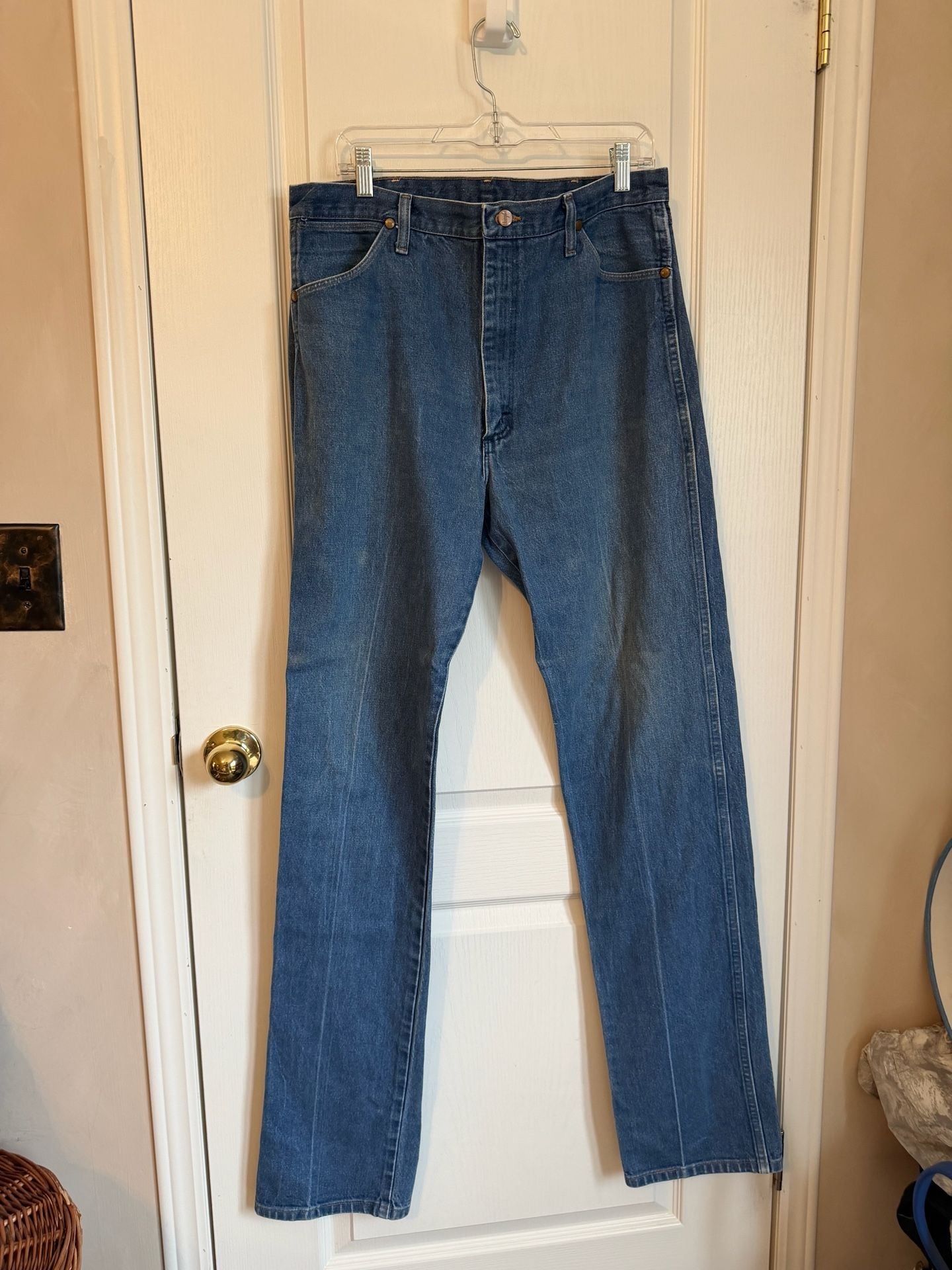 Wrangler Cowboy Cut 13MWZ Blue Denim Jeans 5