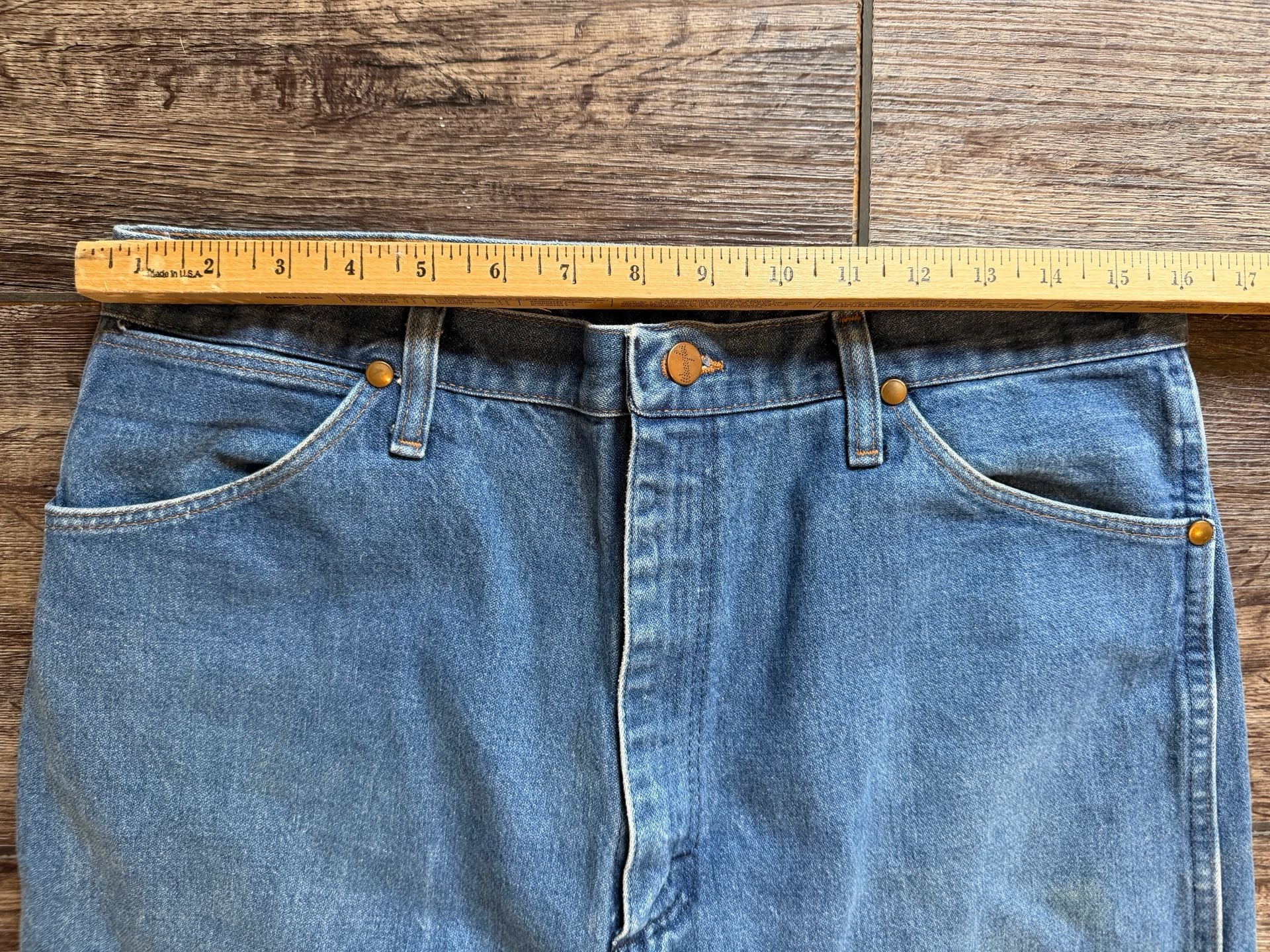 Wrangler Cowboy Cut 13MWZ Blue Denim Jeans 7