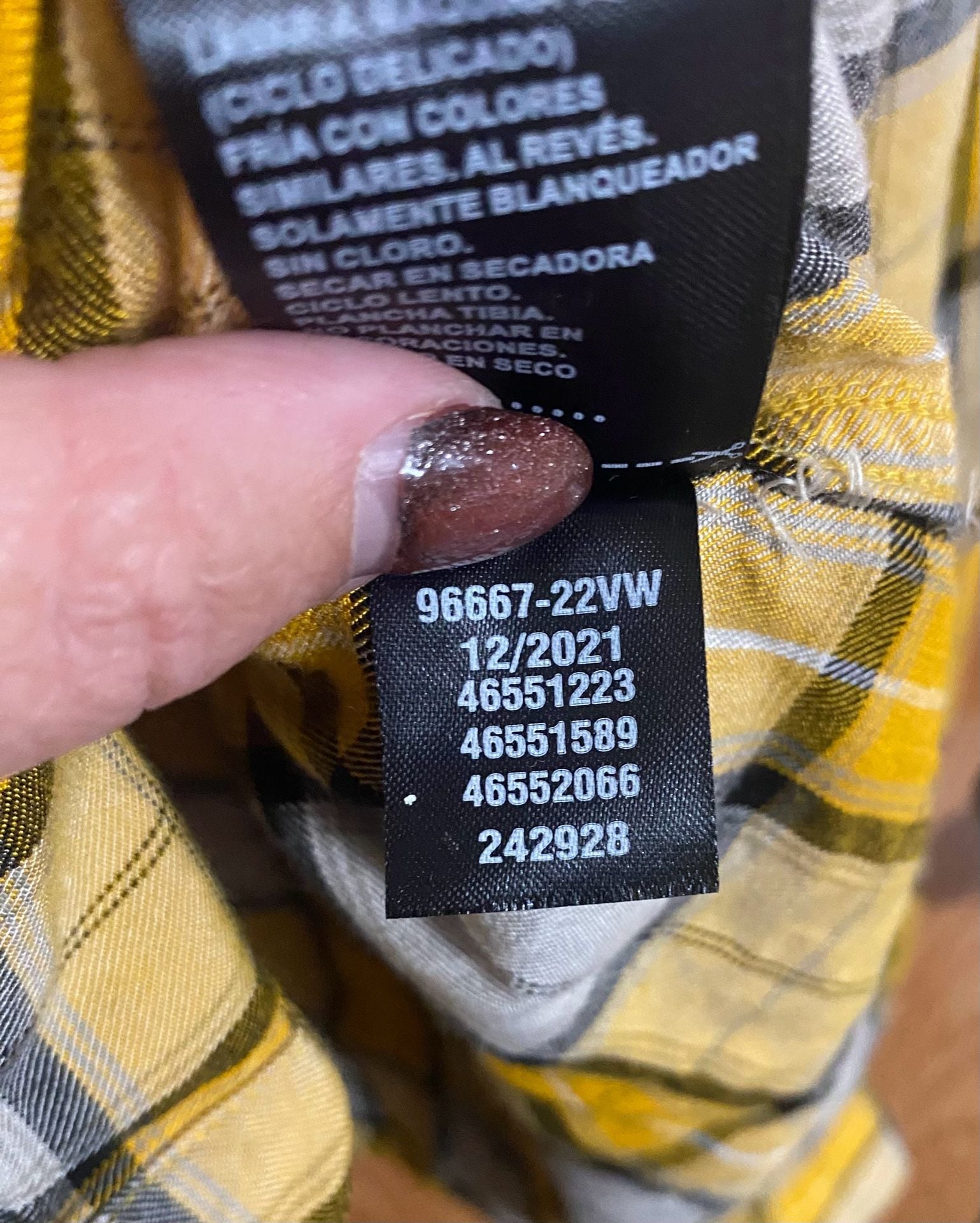 Harley-Davidson Classic Racer Plaid Shirt Size 2W Yellow 7