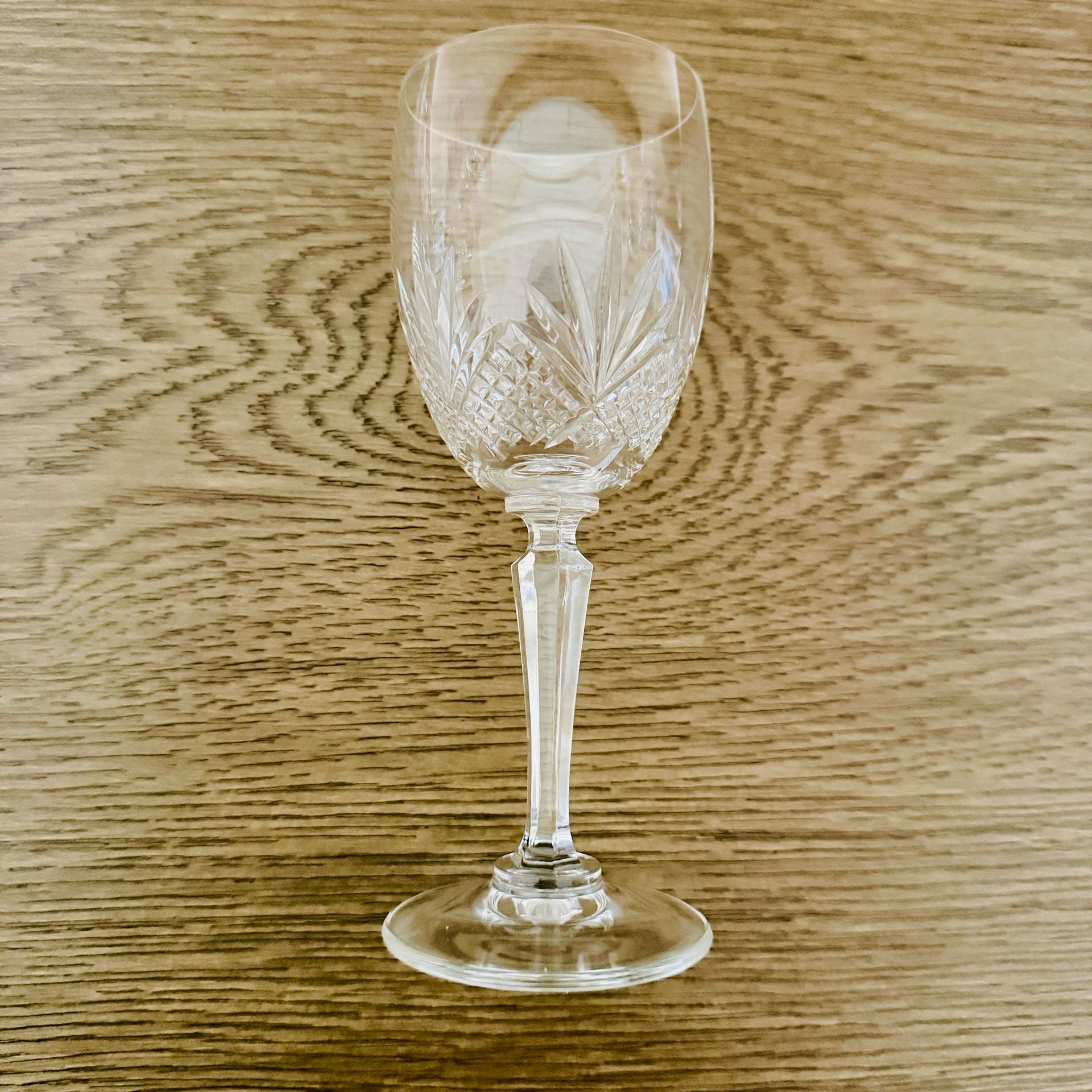 Gorham Crystal Renaissance Wine Glass Set Of 6 Cut Crystal Stemware 4