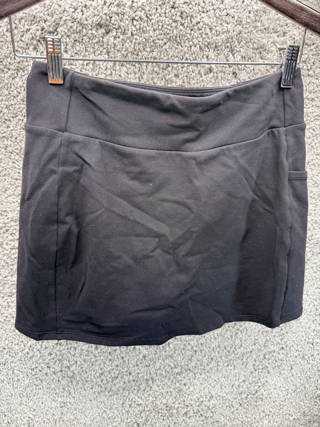 Alo Yoga Grand Slam Skort Black Athletic Tennis 3