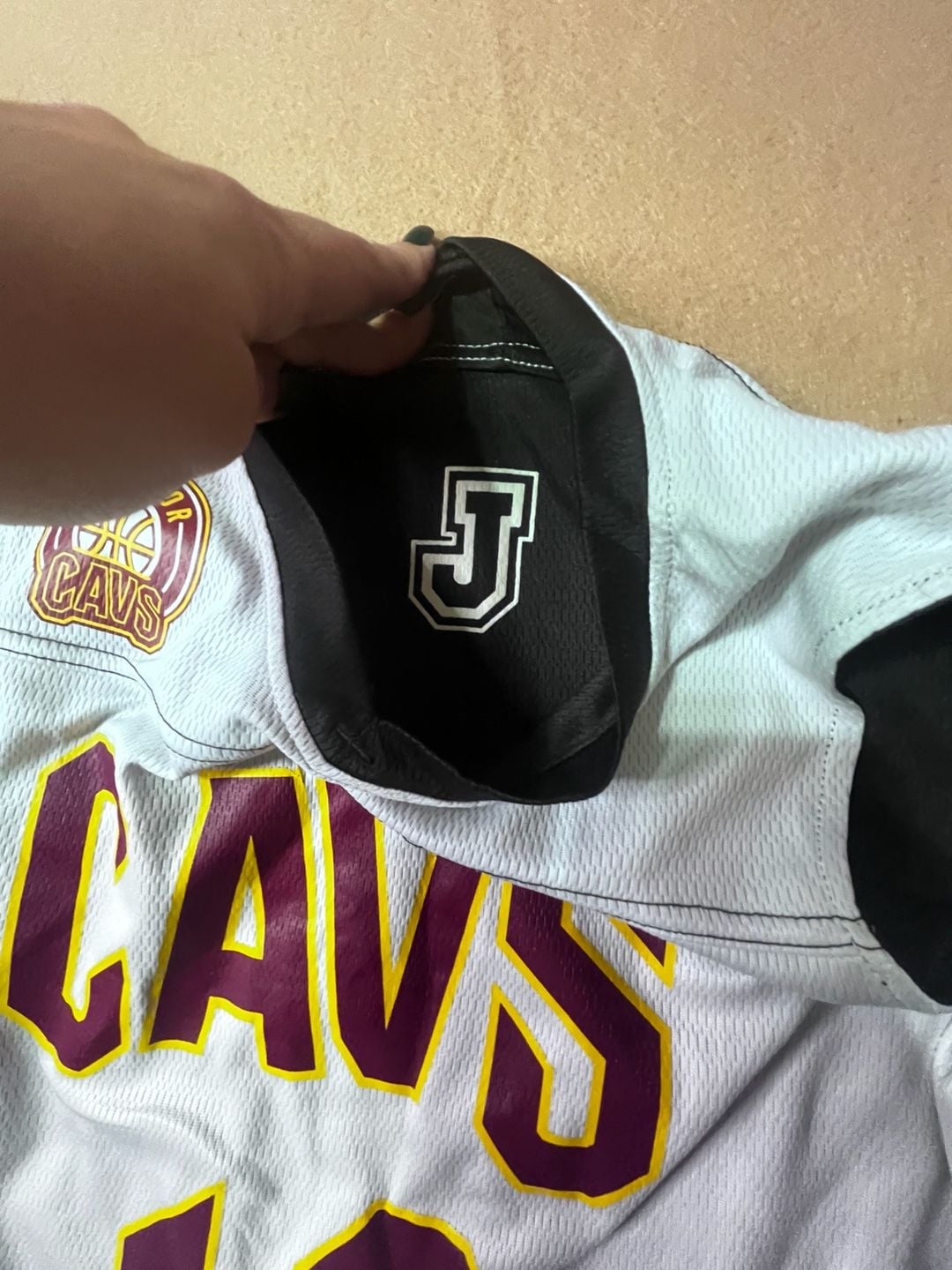 Junior Cavs Cleveland Cavaliers Basketball Jersey Number 13 White 3
