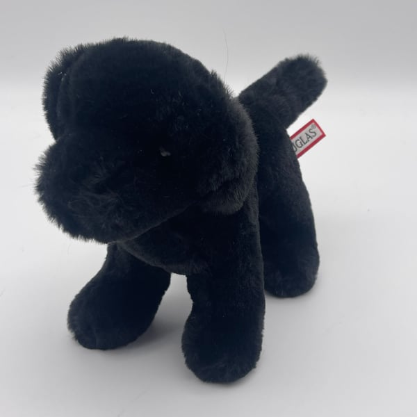 Douglas Black Lab Puppy Dog Plush Cuddle Toy Stuffed Animal 3997