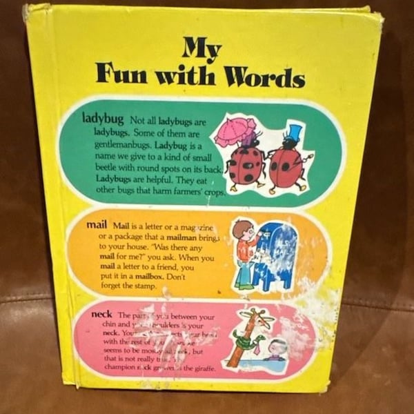 The Southwestern Company My Fun With Words Dictionary Book Two L-Z