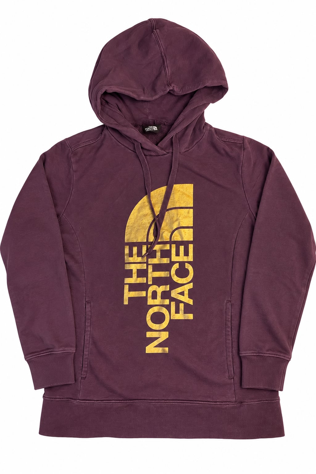 The North Face Trivert Pullover Hoodie Purple Gold 2