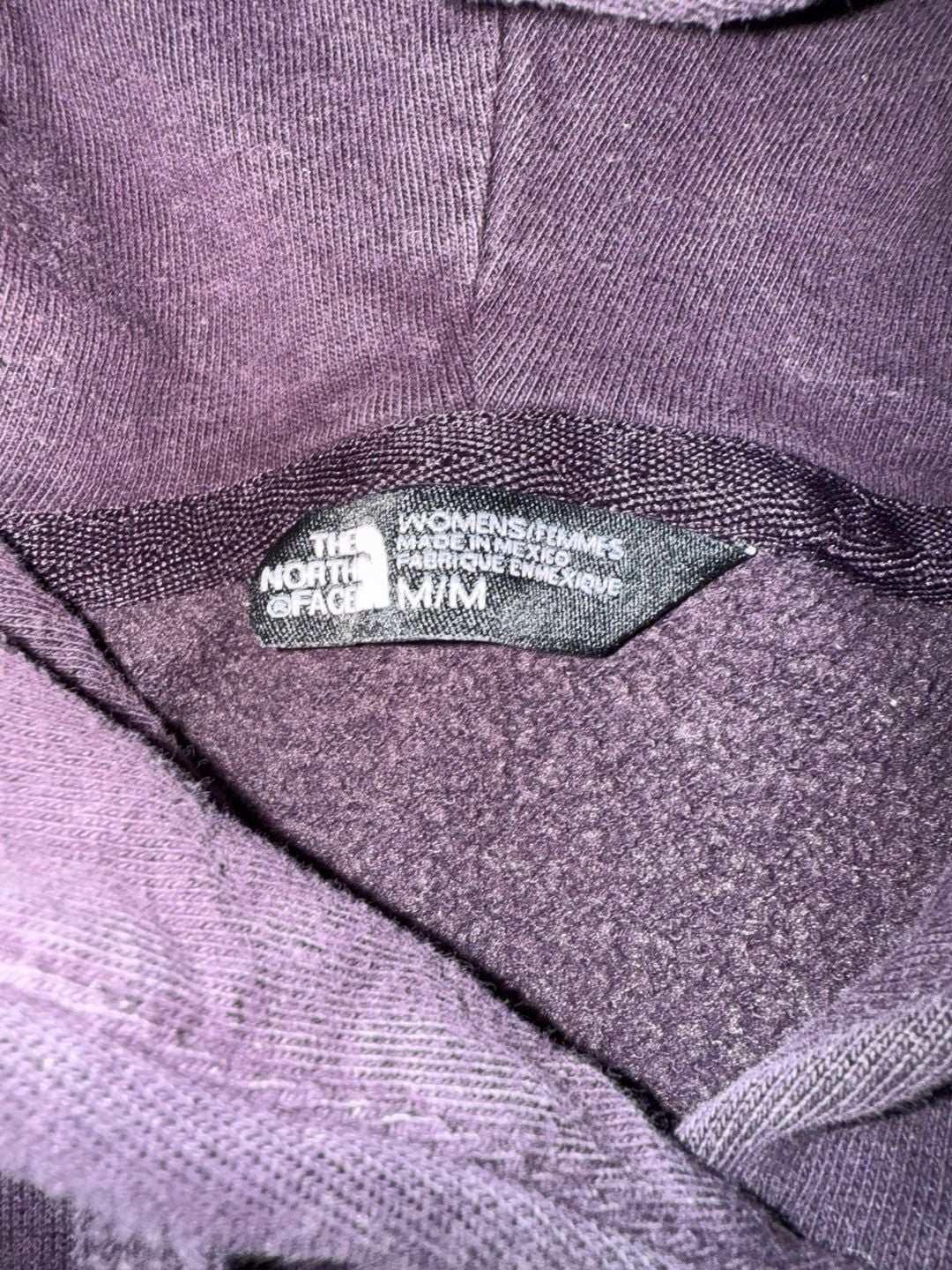 The North Face Trivert Pullover Hoodie Purple Gold 3