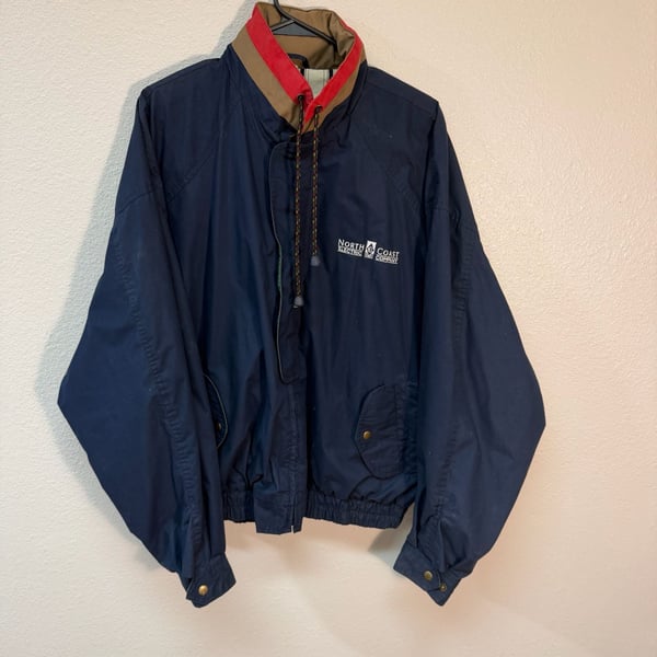 Vintage Winner Mate Sportswear Jacket XL Navy North Coast Electric Gorpcore