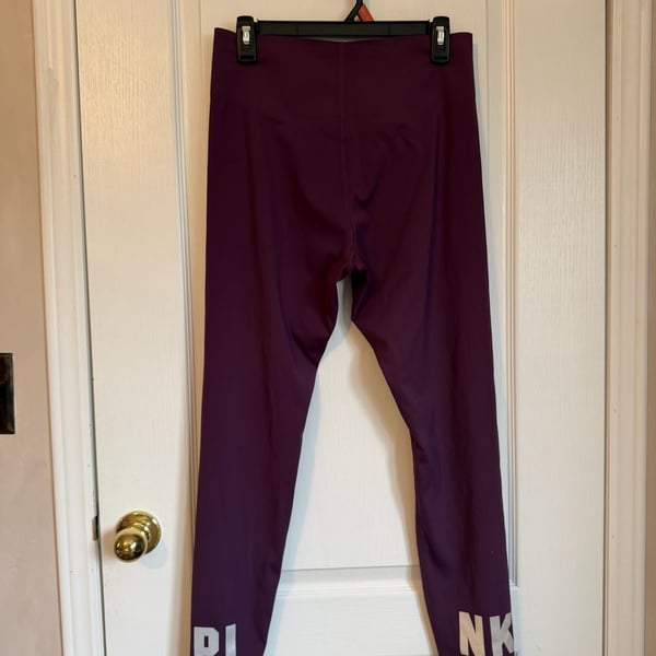 PINK Victoria's Secret Leggings Purple Activewear