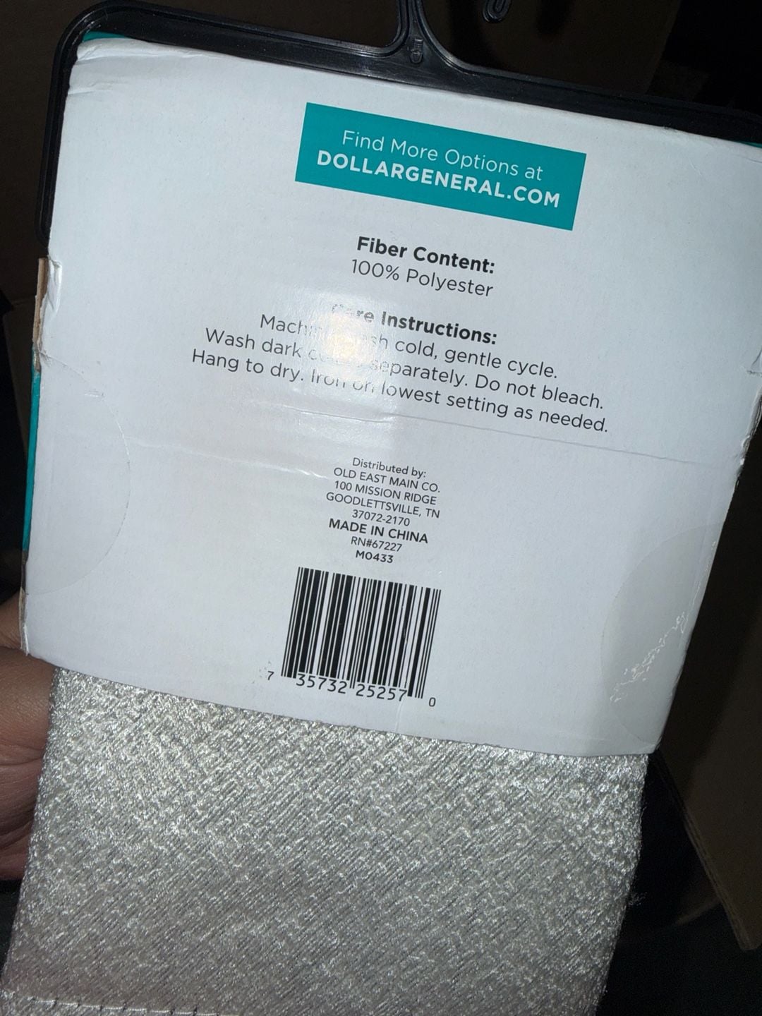 Comfort Bay Domino Blackout Curtain Panels 28x63 White 2-Pack 4