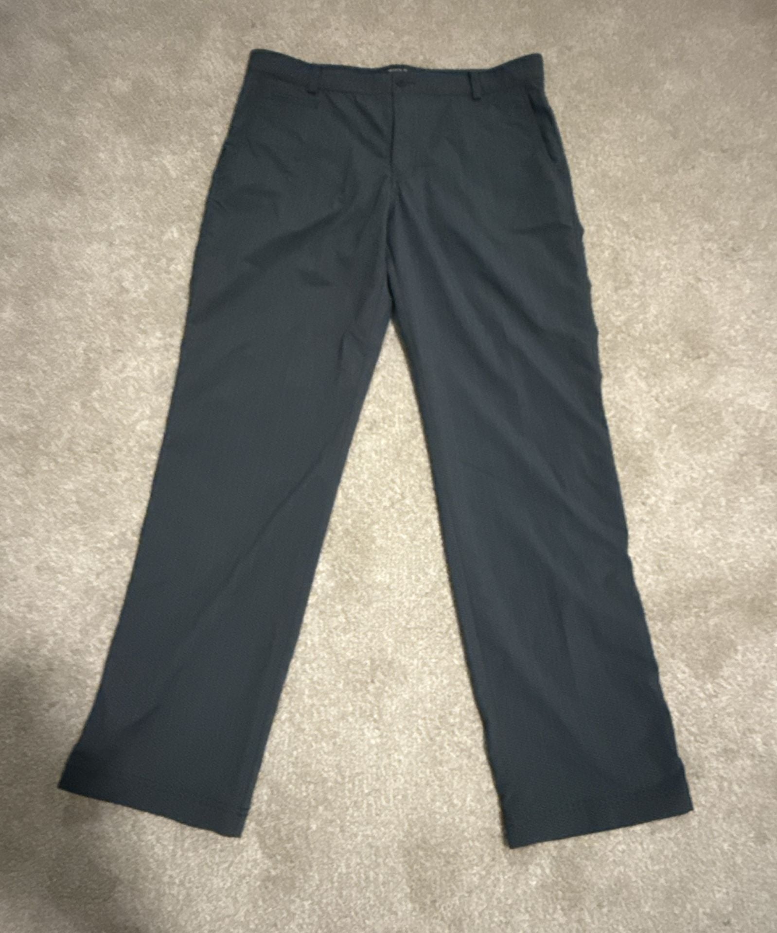 Nike Golf Tour Performance Dri-Fit Pants Size 34x32 Patterned Gray 2