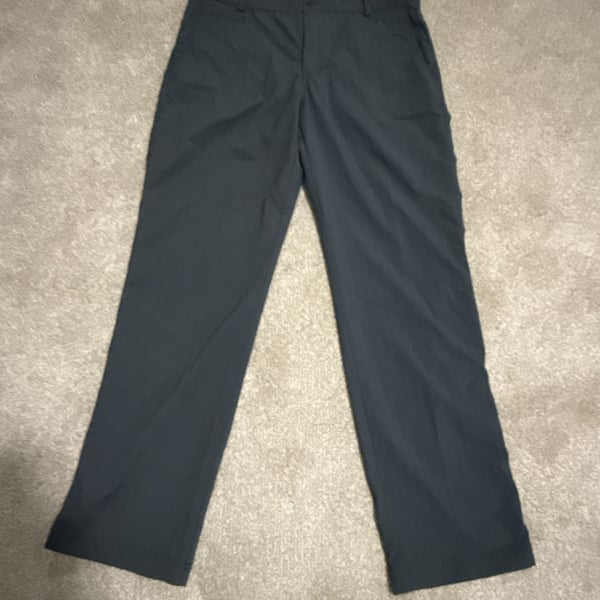 Nike Golf Tour Performance Dri-Fit Pants Size 34x32 Patterned Gray