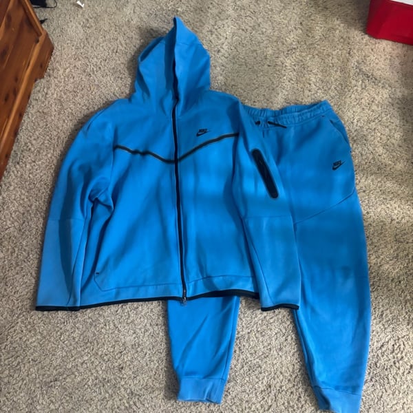 Nike Tech Fleece Tracksuit Blue