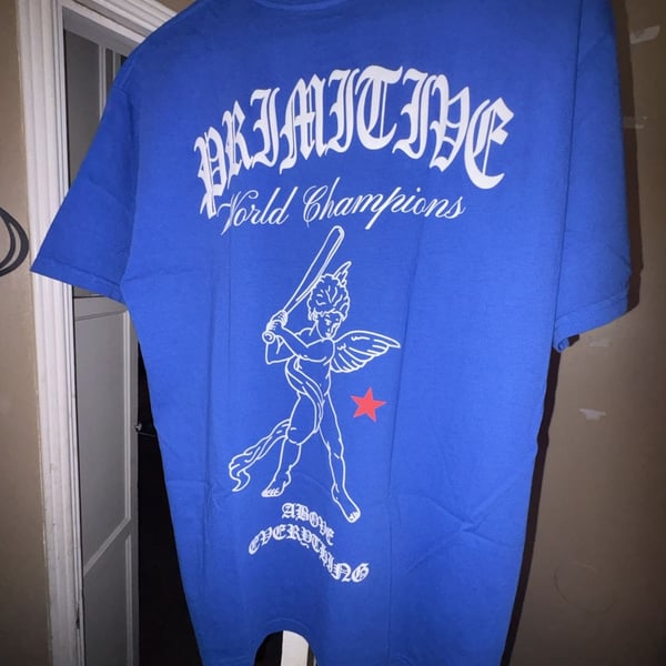 Primitive LA T-Shirt Blue New With Tags