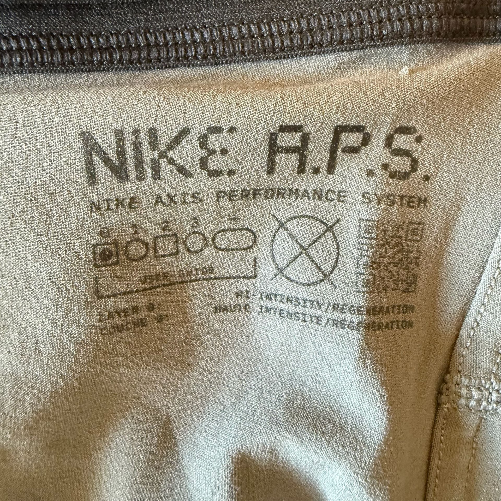 Nike APS Dri-FIT ADV Compression Shorts L Gray Axis Performance Tights Pockets 5