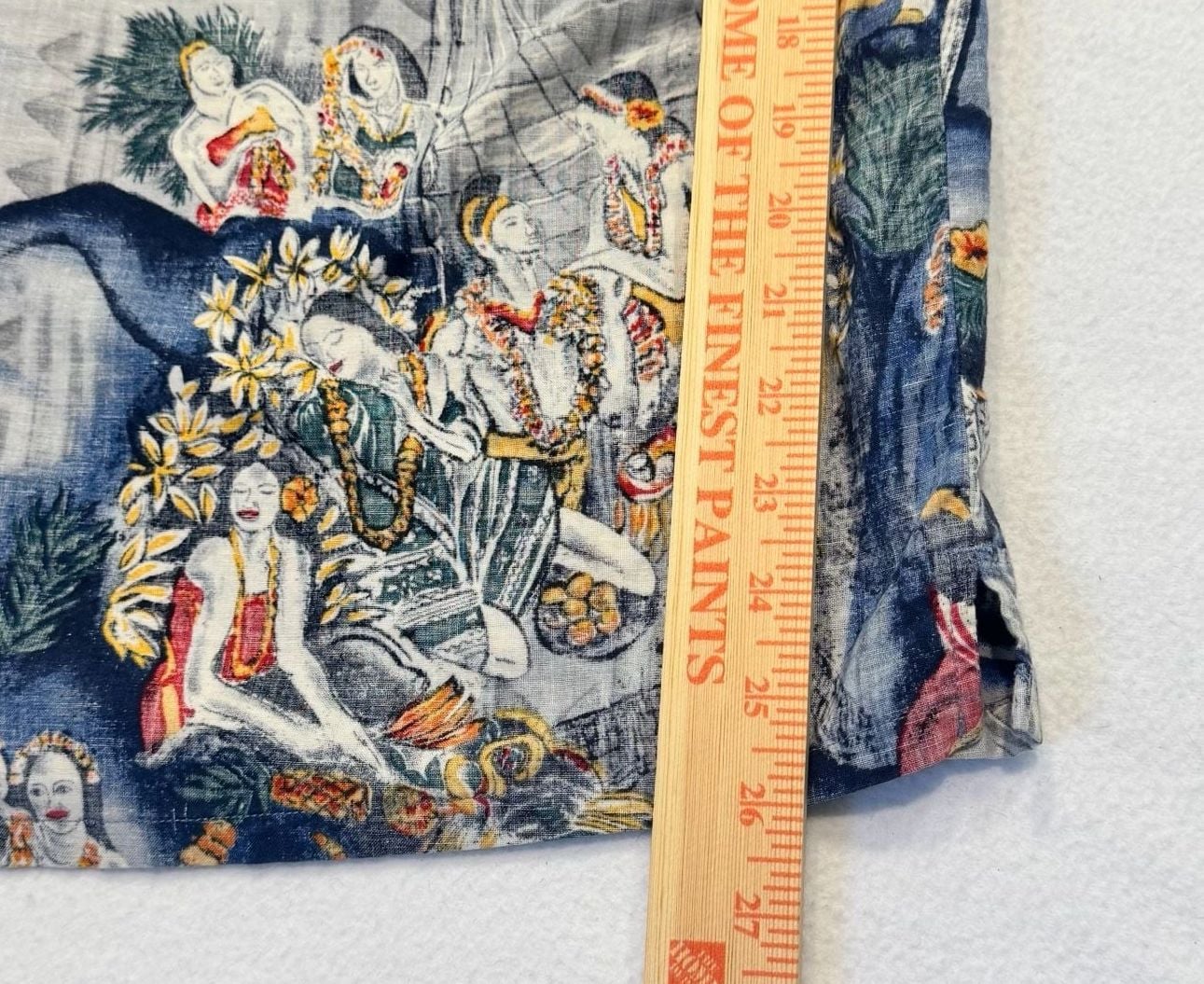 Vintage Duke Kahanamoku Hawaiian Shirt Mens L Tropical Scenic Aloha Cotton 5