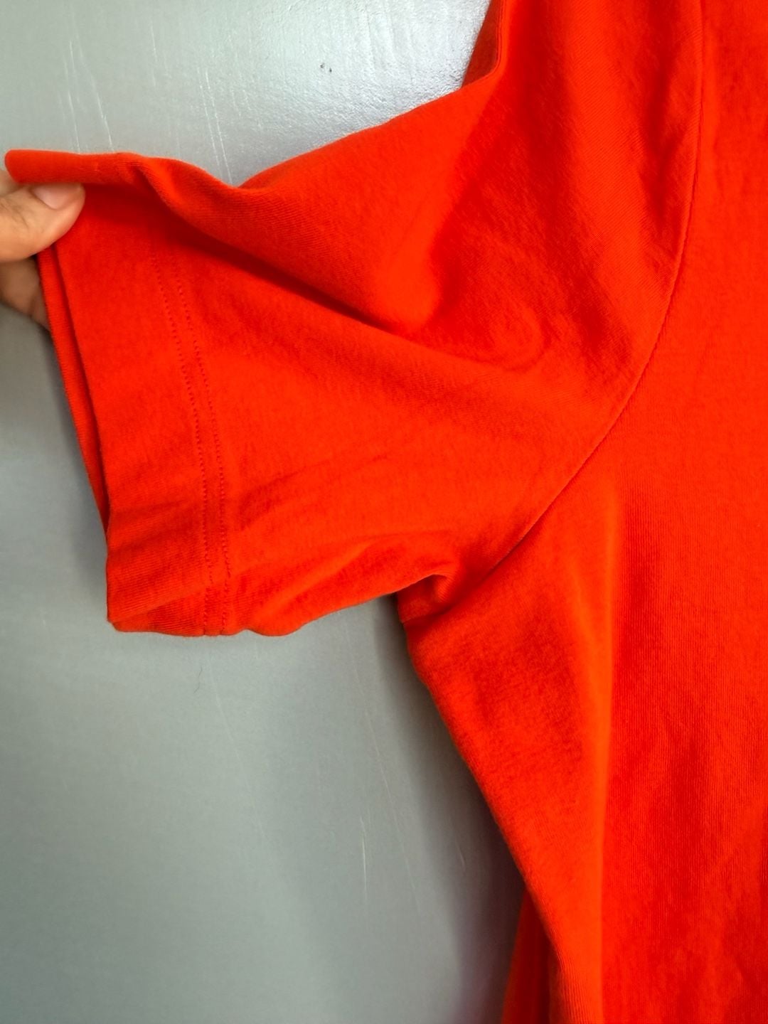 Duluth Trading Co. Longtail T Size 2X Orange Cotton T-Shirt 6
