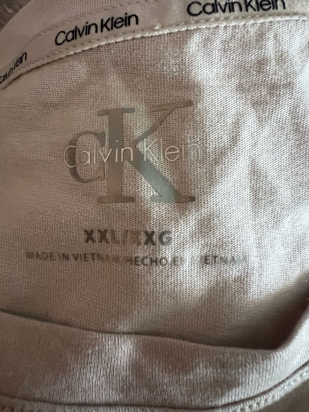 Calvin Klein T-Shirt XXL Animal Mix Spray Logo Crewneck 5