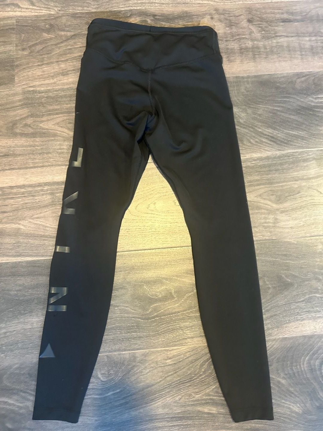 Nike Dri-FIT Leggings Size S Black Graphic Running Pants 9