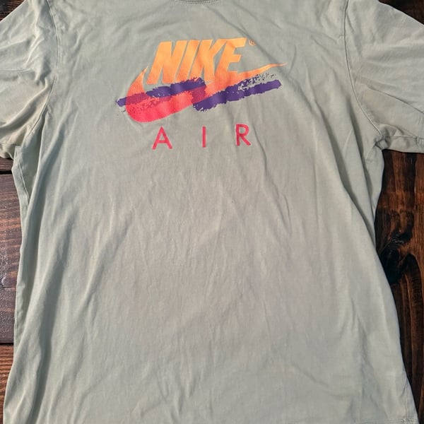 Nike Mens Crew Neck Short Sleeve Regular Fit Graphic T-Shirt - ,