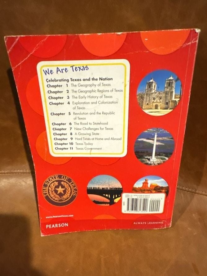 Pearson My World Social Studies We Are Texas Grade 4 Student Textbook 2