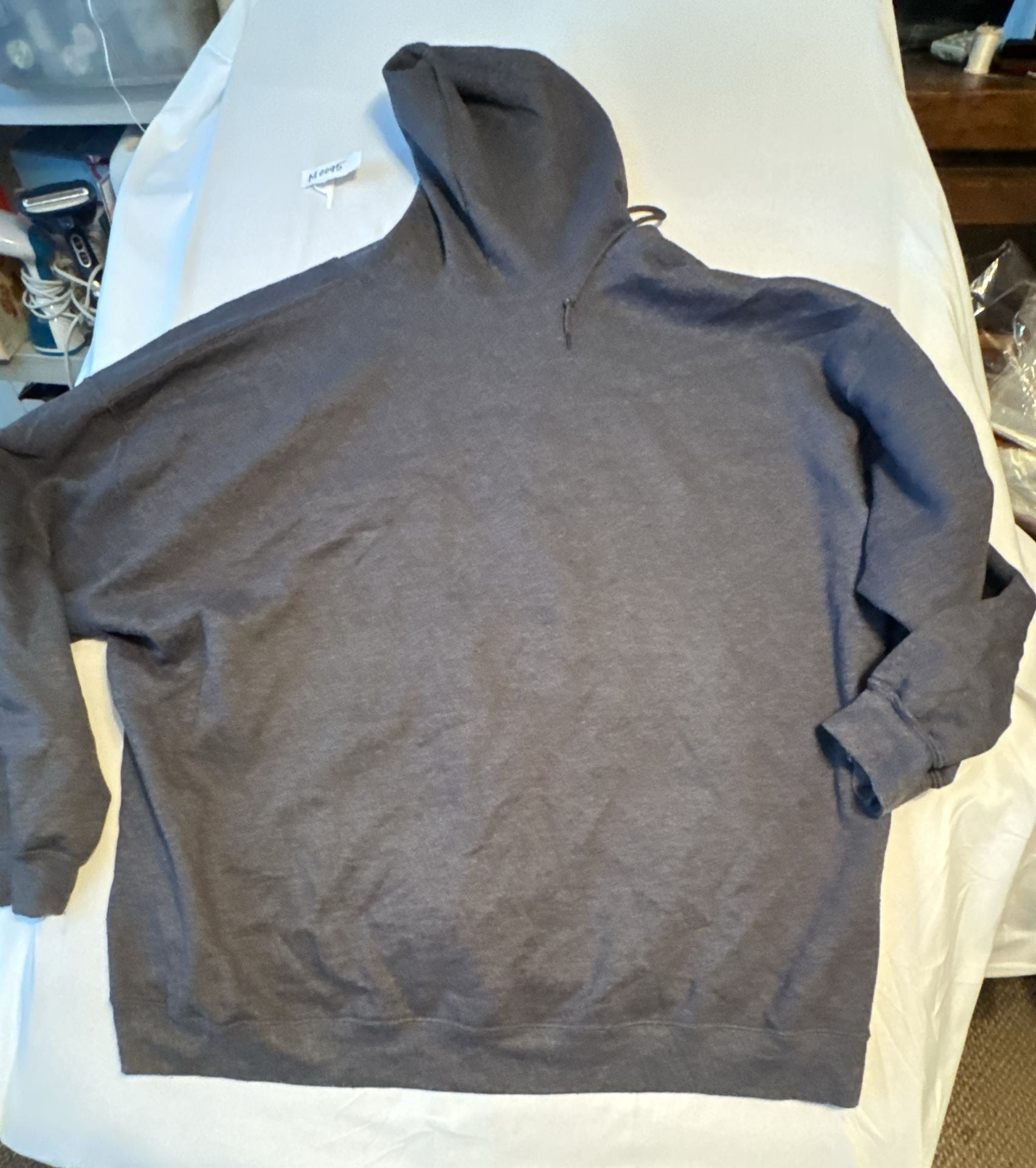 Gildan Carrington College Heavy Blend Zip Hoodie Size 3XL Gray 8