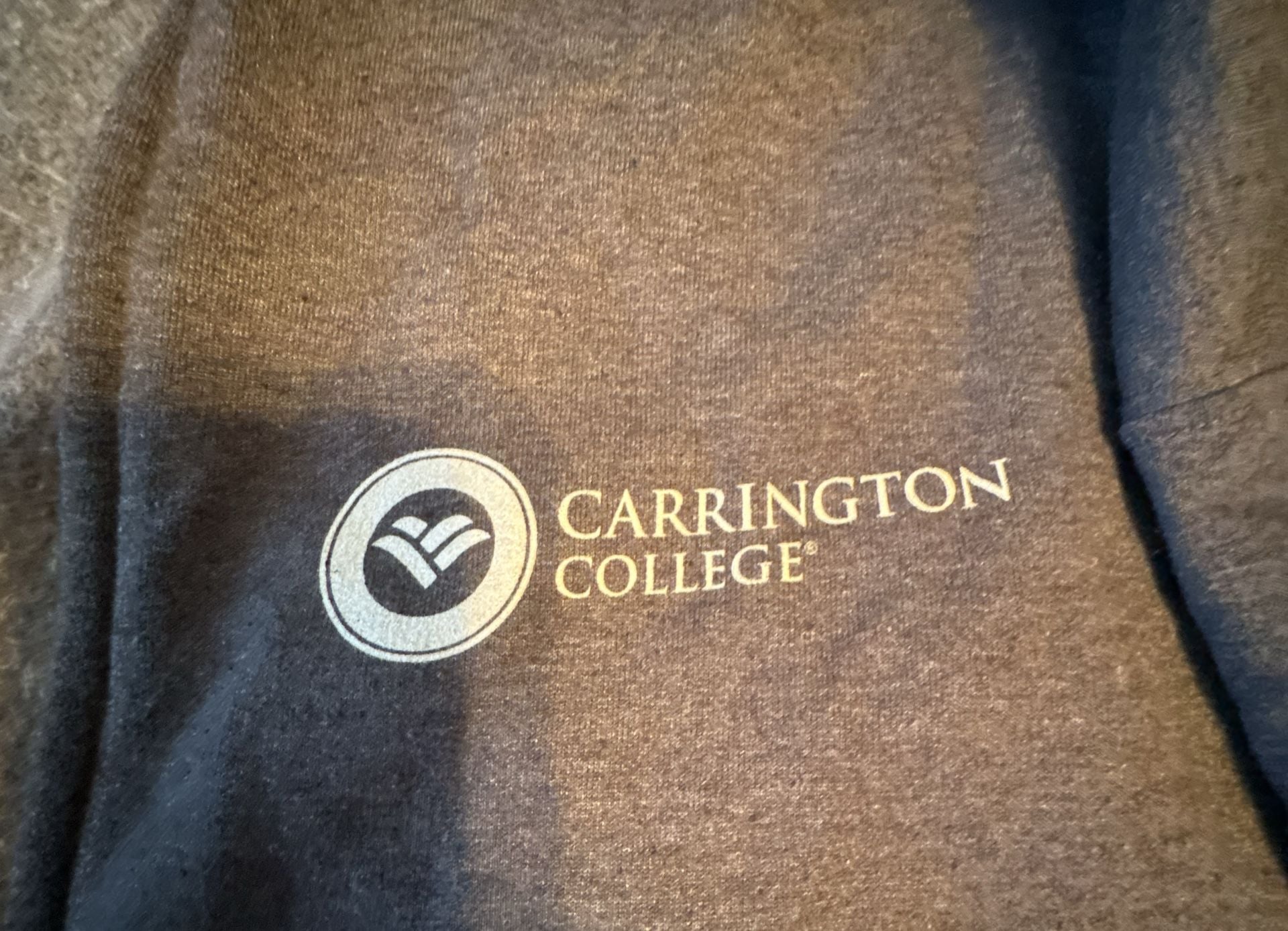 Gildan Carrington College Heavy Blend Zip Hoodie Size 3XL Gray 5