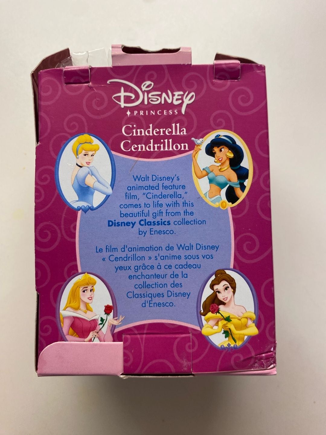 Disney Classics Enesco Cinderella Figurine Ornament in Box 2