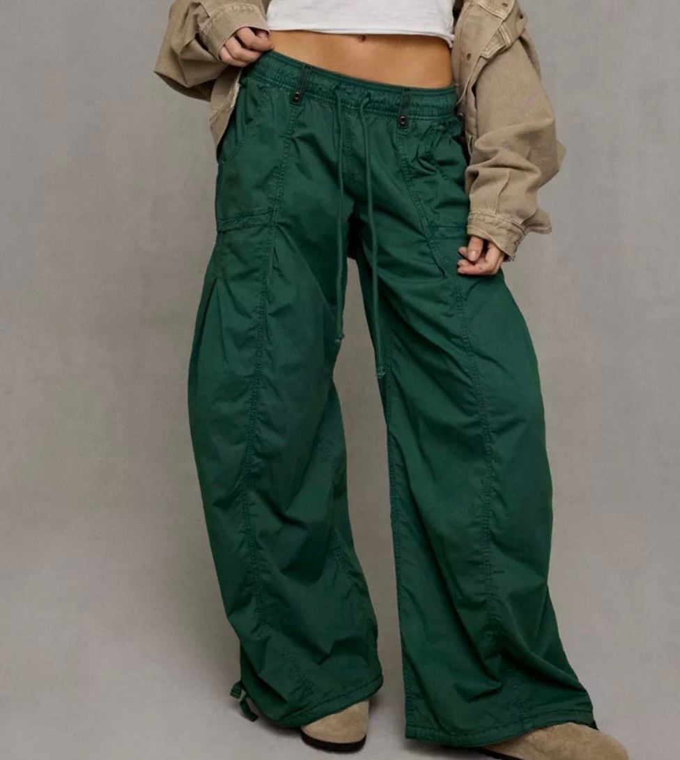 BDG Sunridge Mid-Rise Cargo Balloon Pants Size M 3