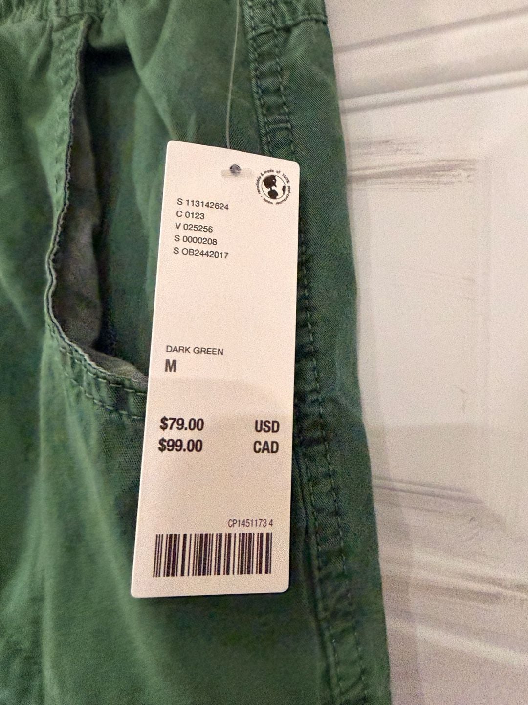 BDG Sunridge Mid-Rise Cargo Balloon Pants Size M 7