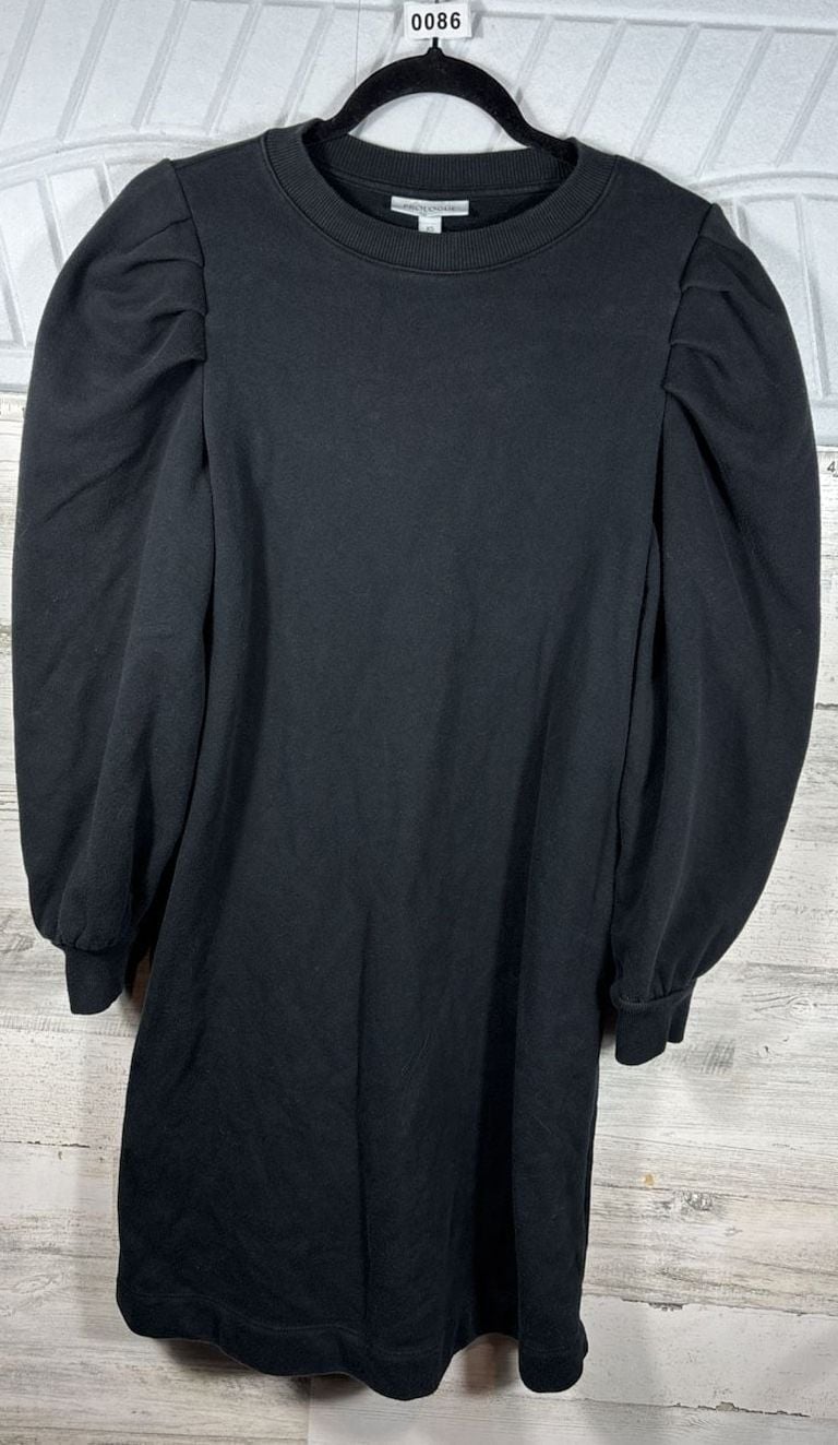 Prologue Puff Sleeve Sweatshirt Dress Size XS Black 3