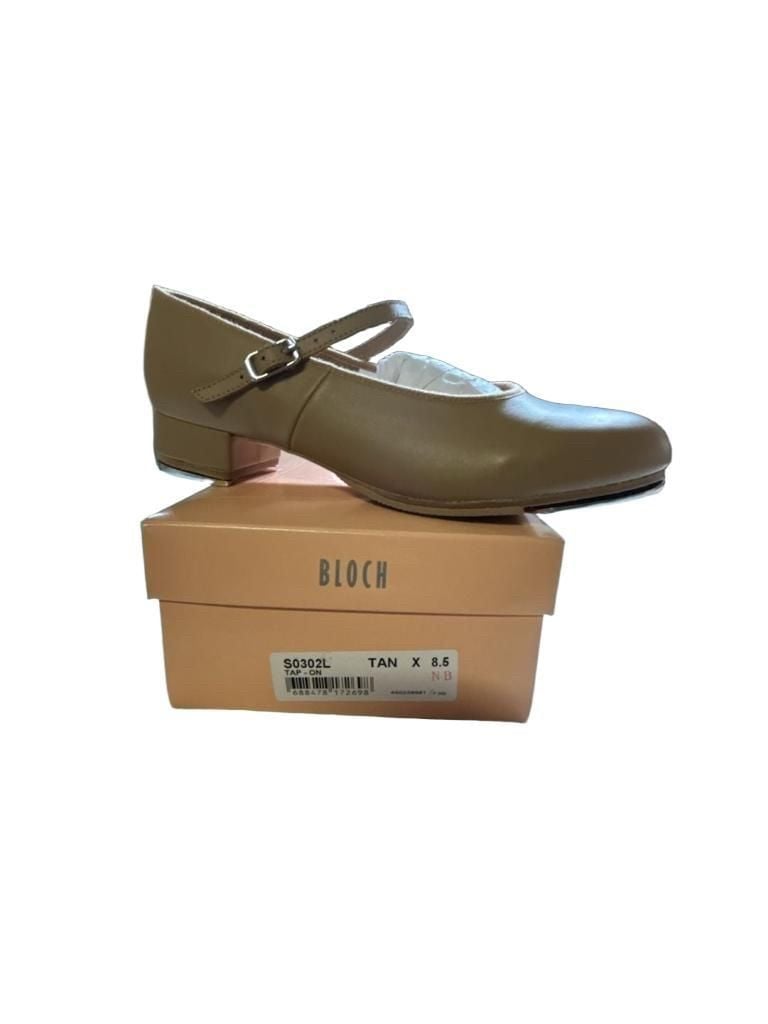 Bloch Tap-On Tap Shoe Size 8.5 Tan Leather 5