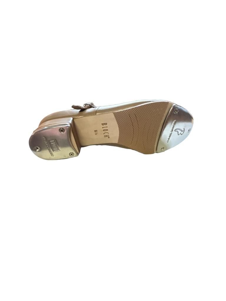 Bloch Tap-On Tap Shoe Size 8.5 Tan Leather 4