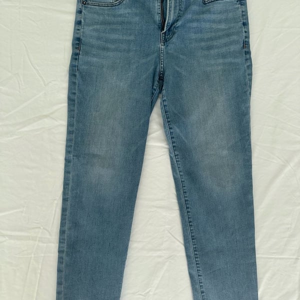 Express Jeans Blue Denim Light Wash