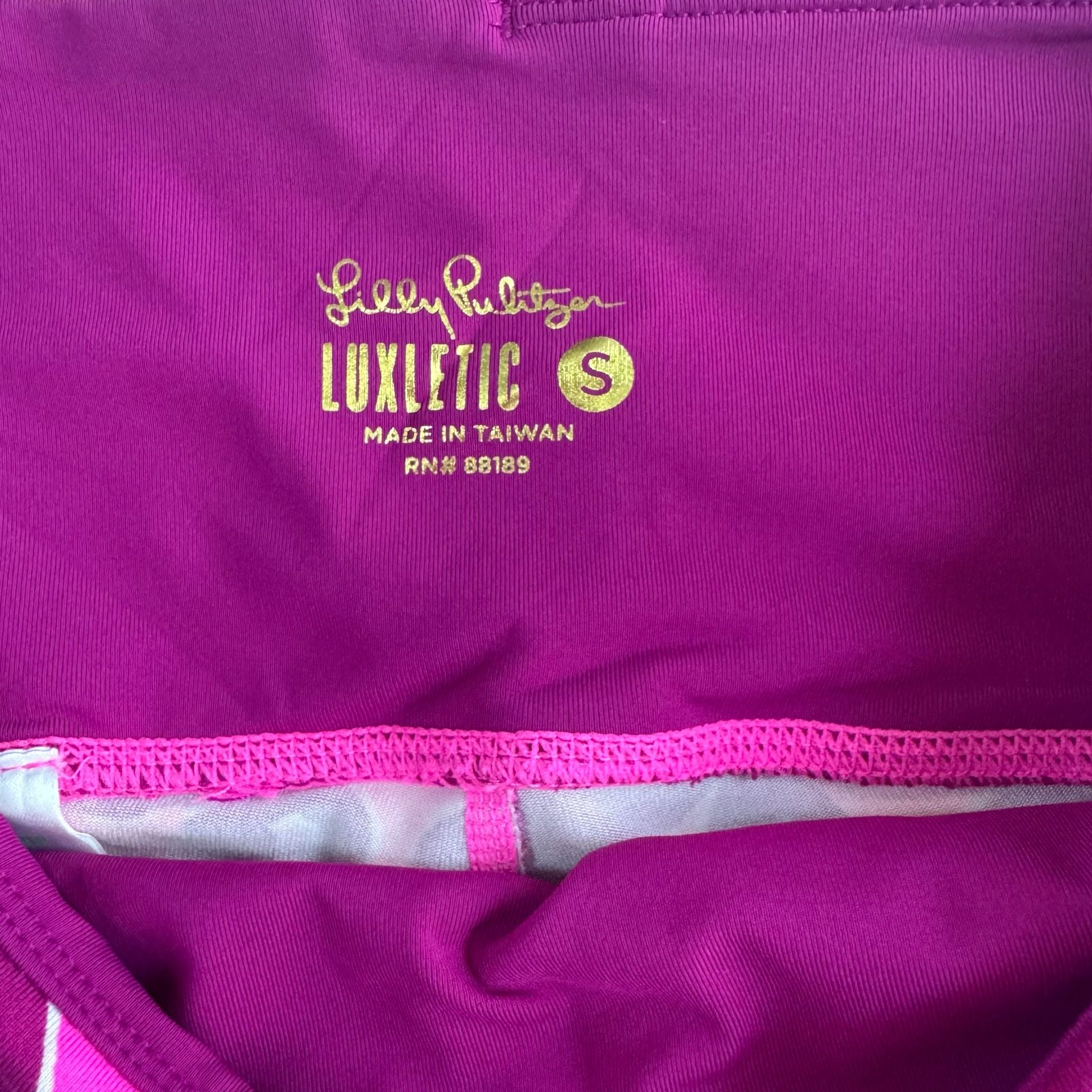 Lilly Pulitzer Weekender High Rise Crop Legging Size S don’t be a cheetah 5