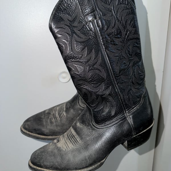 Ariat Heritage Western Boots Black Leather