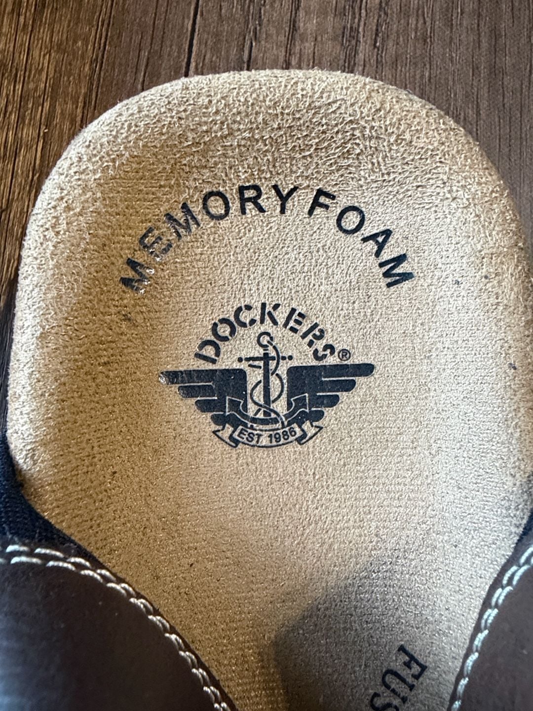 Dockers Searose Fisherman Sandals Size 8M Brown Memory Foam 6