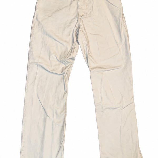 Polo Jeans Co. Ralph Lauren Cotton Pants Cream