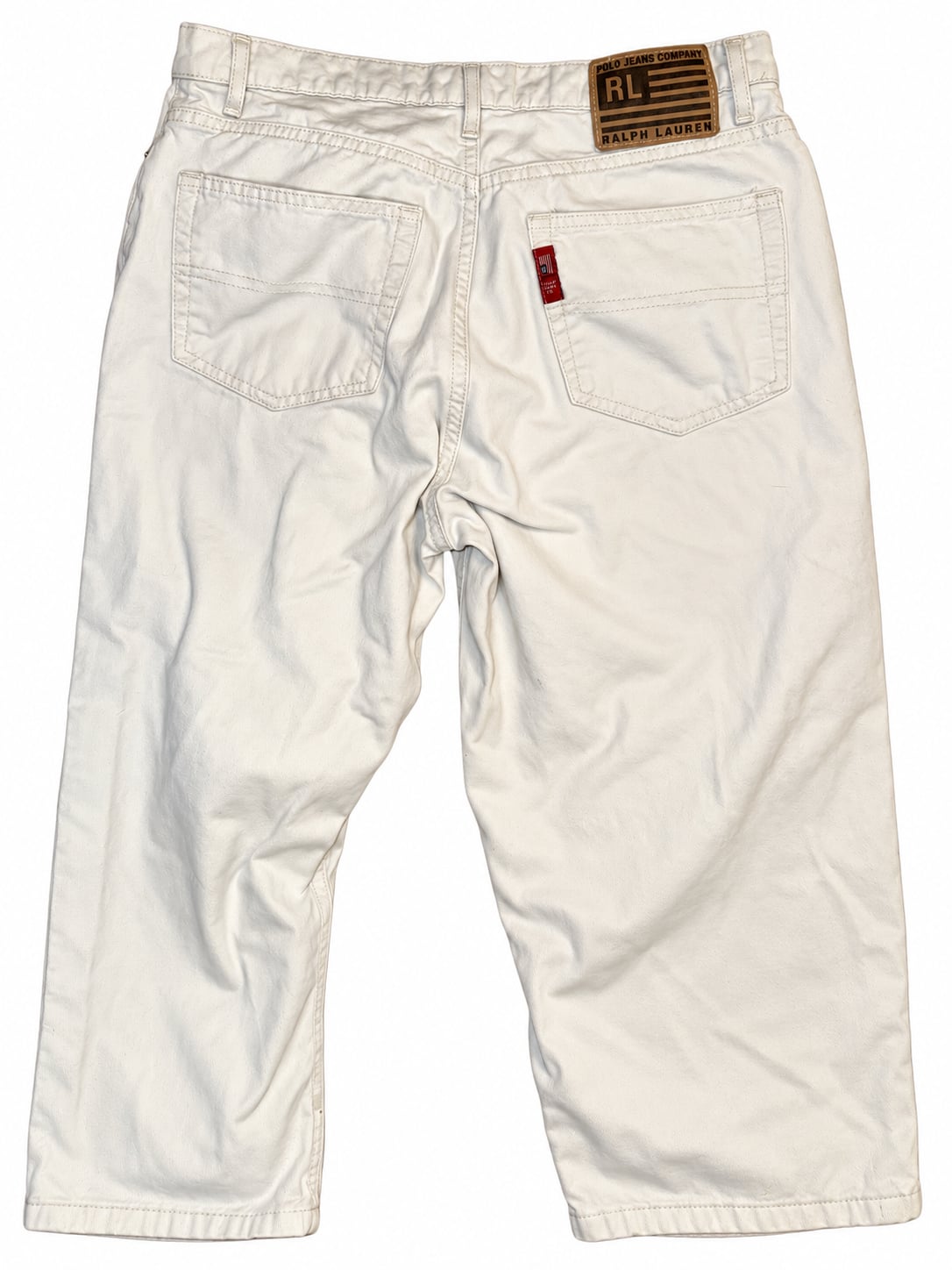 Polo Jeans Co. Ralph Lauren Cotton Pants Cream 3