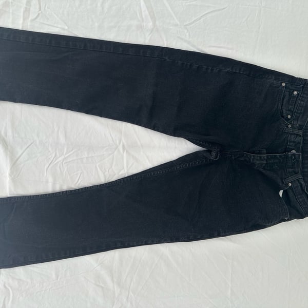 Levi's 515 Jeans Size 32x30 Black Denim