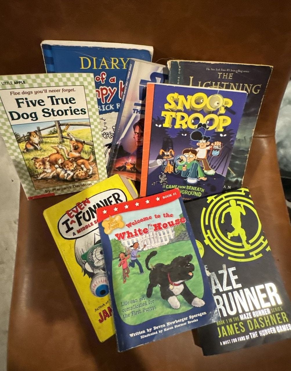 Lot of 8 books used 1